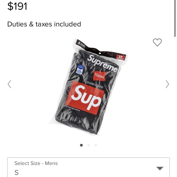 Supreme Boxers 100% authentic - Picture 4 of 4